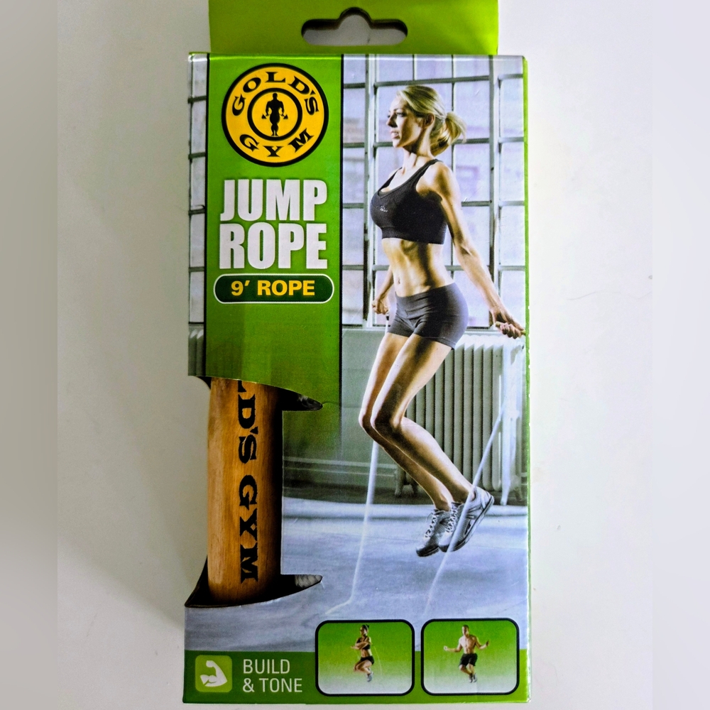 Gold's Gym Jump Rope 9 Inch NEW** In Box